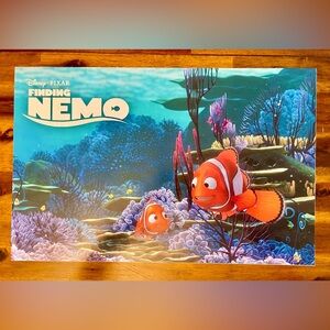 Disney Pixar Finding Nemo Poster - Blue and Orange